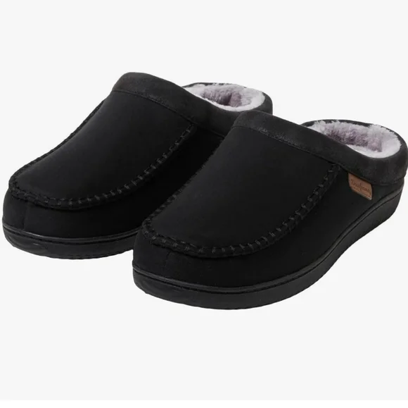 NWT Men's Dearfoams Slippers - Picture 1 of 8